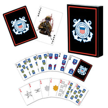 Load image into Gallery viewer, USCG Coat Guard Playing Cards
