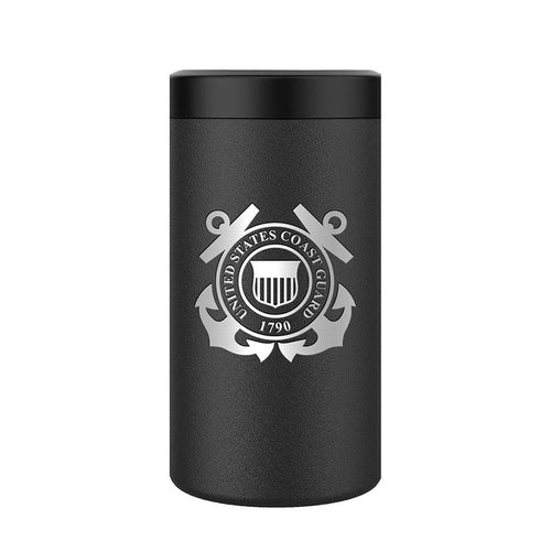 4 in 1 US Coast Guard USCG Can Cooler Universal Koozie