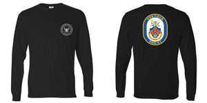USS Cole Long Sleeve T-Shirt, DDG-67 t-shirt, DDG-67