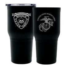 Load image into Gallery viewer, 3rd Recon logo tumbler, 3rd Recon coffee cup, 3rd Reconnaissance Bn USMC, Marine Corp gift ideas, USMC Gifts for women 
