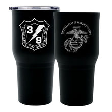 Load image into Gallery viewer, Third Battalion Ninth Marines (3/9) USMC Unit Logo Laser Engraved Stainless Steel Marine Corps Tumbler - 30 oz
