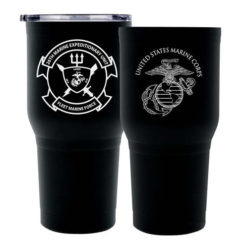 26th Marine Expeditionary Unit USMC Unit logo tumbler, 26th MEU USMC Unit Logo coffee cup, 26th MEU USMC, Marine Corp gift ideas, USMC Gifts for women or men 30 oz