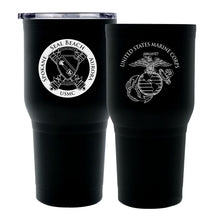 Load image into Gallery viewer, 5th Bn 14th Marines logo tumbler, 5th Bn 14th Marines coffee cup, 5th Battalion 14th Marines USMC, Marine Corp gift ideas, USMC Gifts for women 
