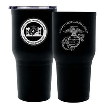 Load image into Gallery viewer, 4th Combat Engineer Battalion (4th CEB) USMC Unit logo tumbler, 4th CEB coffee cup, 4th CEB USMC, Marine Corp gift ideas, USMC Gifts for men or women 30 Oz Tumbler
