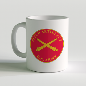 Army Field Artillery Coffee Mug, US Army Field Artillery, US Army Coffee Mug