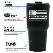 Load image into Gallery viewer, Firefighter First Responder Tumbler, First responder tumbler, firefighter tumbler
