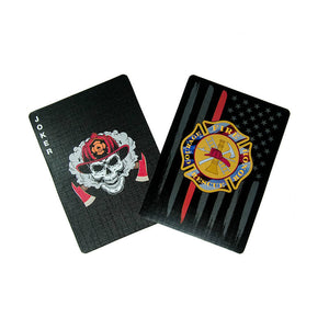 Firefighter Playing Cards Joker And Back