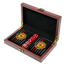 Load image into Gallery viewer, Firefighter Playing Cards And Dice Gift Box Set
