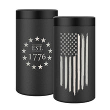 Load image into Gallery viewer, 4 in 1 American Flag Can Cooler Universal Koozie
