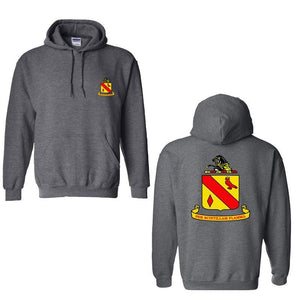 1st Battalion 19th Field Artillery Grey Sweatshirt, Fort Sill 1-19 FA Battalion