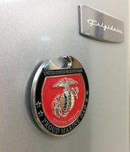 Load image into Gallery viewer, Proud Family USMC Magnet Bottle Opener
