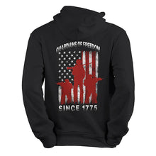 Load image into Gallery viewer, guardians of freedom since 1775 marines USMC black Hoodie,
