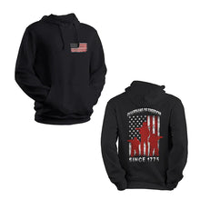 Load image into Gallery viewer, guardians of freedom since 1775 marines USMC Hoodie black

