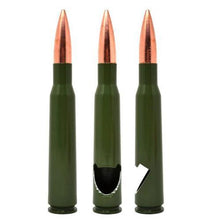 Load image into Gallery viewer, 50 Cal Bullet Bottle Opener Green
