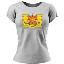 Load image into Gallery viewer, 10th Transportation Battalion Women&#39;s Unit T-Shirt
