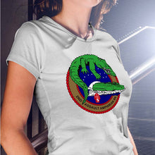Load image into Gallery viewer, 2nd Assault Amphibian Battalion USMC Unit ladie&#39;s T-Shirt, 2d AABN USMC Unit logo, USMC gift ideas for women, Marine Corp gifts for women 2nd Assault Amphibian Battalion
