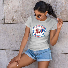 Load image into Gallery viewer, Third Battalion 1st marines (3/1) USMC Unit ladie&#39;s T-Shirt, 3rd Battalion 1st Marines USMC Unit Logo, USMC gift ideas for women, Marine Corp gifts for women 3d Bn 1st Marines 
