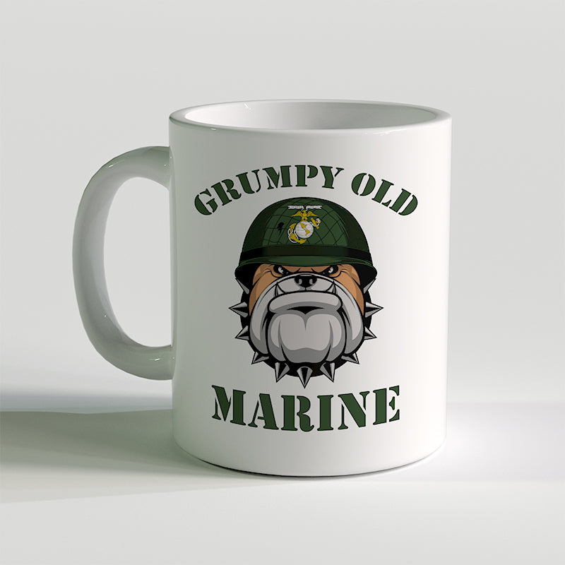 Grumpy Old Marine Coffee Mug