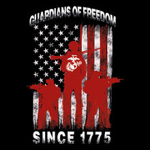 Load image into Gallery viewer, guardians of freedom since 1775 marines USMC t-shirt
