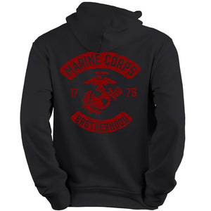 Marine Corps Motorcycle Club Hooded sweatshirt