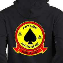 Load image into Gallery viewer, Marine Corps Light Attack Helicopter Squadron- 267 USMC Unit Black Sweatshirt, HMLA-267 Unit hoodie, HMLA-267 unit sweatshirt, HMLA-267 unit hoodie, Marine Corps Light Attack Helicopter Squadron 267 USMC Hoodie
