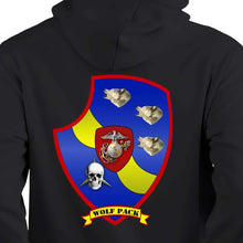 Load image into Gallery viewer, 3rd Light Armored Reconnaissance Battalion USMC Unit hoodie, 3d LAR USMC Unit logo sweatshirt, USMC gift ideas for men, Marine Corp gifts men or women 3d LAR
