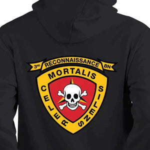 3rd Recon USMC Unit hoodie, 3rd Reconnaissance Bn logo sweatshirt, USMC gift ideas, Marine Corp gifts women or men, USMC unit logo gear, USMC unit logo sweatshirts 