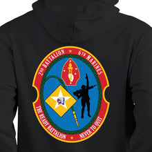 Load image into Gallery viewer, 2nd Bn 6th Marines USMC Unit hoodie, 2d Bn 6th Marines logo sweatshirt, USMC gift ideas for men, Marine Corp gifts men or women 2nd Bn 6th Marines
