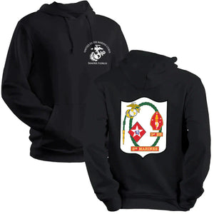 1st Bn, 6th Marines USMC Unit hoodie, 1st Bn, 6th Marines logo sweatshirt, USMC gift ideas for men, Marine Corp gifts men or women