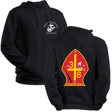 Load image into Gallery viewer, 3rd Bn 8th Marines USMC Unit hoodie, 3rdBn 8th Marines logo sweatshirt, USMC gift ideas, Marine Corp gifts women or men, USMC unit logo gear, USMC unit logo sweatshirts
