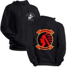 Load image into Gallery viewer, Marine Air Support Squadron-1 (MASS-1) Unit Black Sweatshirt, MASS-1 unit hoodie, MASS-1 unit sweatshirt, MASS-1 Marines unit hoodie

