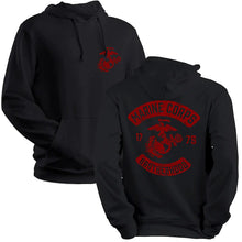Load image into Gallery viewer, Marine Corps Motorcycle Club Hoodie
