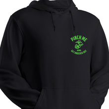 Load image into Gallery viewer, Pinch me and get knocked out-  St. Patrick&#39;s Day Hoodie
