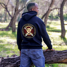 Load image into Gallery viewer, 5th Battalion 14th Marines Unit Sweatshirt, 5/14 USMC Unit Logo Unit Hoodie, Fifth Battalion Fourteenth Marines, 5thBn 14th Marines Unit Sweatshirt, USMC Unit Hoodie, USMC Unit Gear
