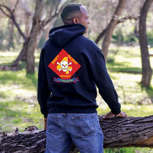 Load image into Gallery viewer, 4th Reconnaissance Battalion Marines Unit Logo Black  Sweatshirt
