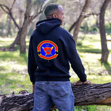 Load image into Gallery viewer, 26th Marine Expeditionary Unit USMC Unit hoodie, 26th MEU USMC Unit Logo sweatshirt, USMC gift ideas, Marine Corp gifts women or men, USMC unit logo gear, USMC unit logo sweatshirts 
