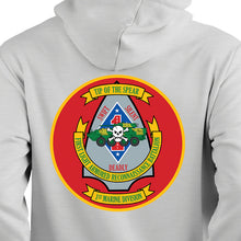 Load image into Gallery viewer, 1st LAR Unit Black Sweatshirt, 1st LAR unit Hoodie, 1st light armored reconnaissance Battalion unit hoodie, usmc unit gear
