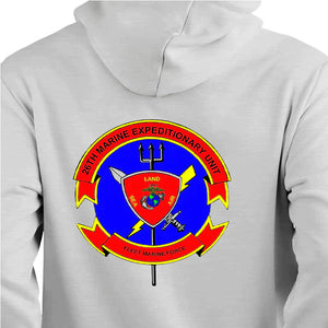 26th Marine Expeditionary Unit USMC Unit hoodie, 26th MEU USMC Unit Logo sweatshirt, USMC gift ideas, Marine Corp gifts women or men, USMC unit logo gear, USMC unit logo sweatshirts 