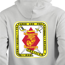 Load image into Gallery viewer, 2d Battalion 23rd Marines Unit Logo Heather Grey Sweatshirt

