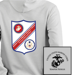 Marine Corps Embassy Security Group USMC Unit hoodie, MSG USMC Logo sweatshirt, USMC gift ideas, Marine Corp gifts women or men, USMC unit logo gear, USMC unit logo sweatshirts 