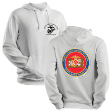 Load image into Gallery viewer, 4th CEB USMC Unit hoodie, 4th CEB logo sweatshirt, USMC gift ideas for men, Marine Corp gifts men or women
