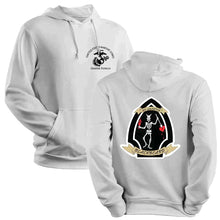 Load image into Gallery viewer, 1stBn 2nd Marines Bravo Company USMC Unit hoodie, Bravo Company First Battalion Second Marines (1/2) logo sweatshirt, USMC gift ideas for men, Marine Corp gifts men or women Bravo Company 1stBn 2nd Marines
