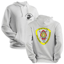 Load image into Gallery viewer, 2nd Bn 10th Marines USMC Unit hoodie, 2d Bn 10th Marines logo sweatshirt, USMC gift ideas for men, Marine Corp gifts men or women 2nd Bn 10th Marines 
