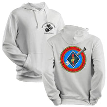 Load image into Gallery viewer, 2/7 unit sweatshirt, 2/7 unit hoodie, 2nd battalion 7th Marines unit sweatshirt, 2nd battalion 7th Marines unit hoodie, USMC Unit Hoodie, USMC Unit gear
