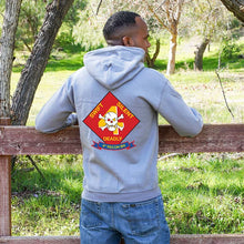 Load image into Gallery viewer, 4th Reconnaissance Battalion Marines Unit Logo Heather Grey  Sweatshirt
