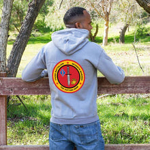 Load image into Gallery viewer, 3rd Bn 7th Marines USMC Unit hoodie, 3d Bn 7th Marines logo sweatshirt, USMC gift ideas for men, Marine Corp gifts men or women 3rd Bn 7th Marines gray hoodie
