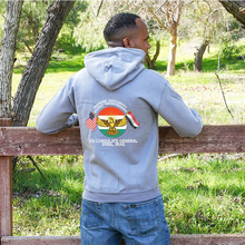 Load image into Gallery viewer, Marine Security Guard Detachment Erbil Iraq USMC  hoodie, MSG DET Erbil Iraq USMC Logo sweatshirt, USMC gift ideas, Marine Corp gifts women or men, USMC unit logo gear, USMC unit logo sweatshirts 
