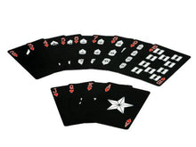 Load image into Gallery viewer, USMC Black &amp; Silver Marine Corps Playing Cards
