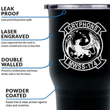 Load image into Gallery viewer, MWSS-174 Unit Logo USMC Stainless Steel Marine Corps 30 Oz Tumbler
