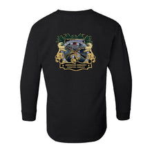 Load image into Gallery viewer, Marine Security Guard Jamaica Black Long Sleeve T-Shirt
